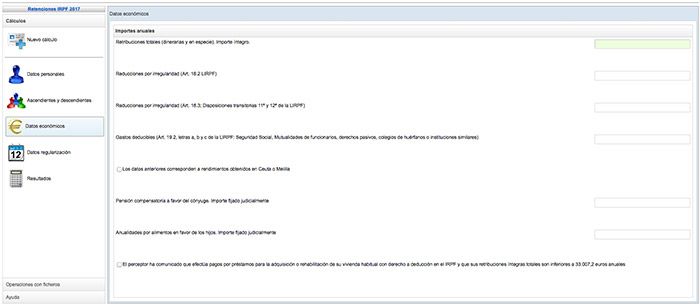programa calculo irpf
